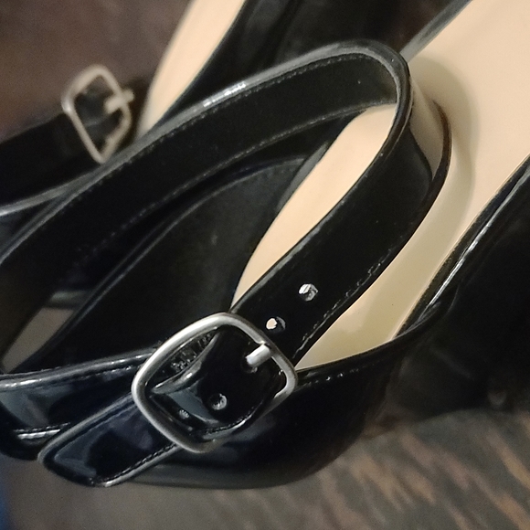 NWOT BP black shoes 1 inch wedge - Picture 4 of 6